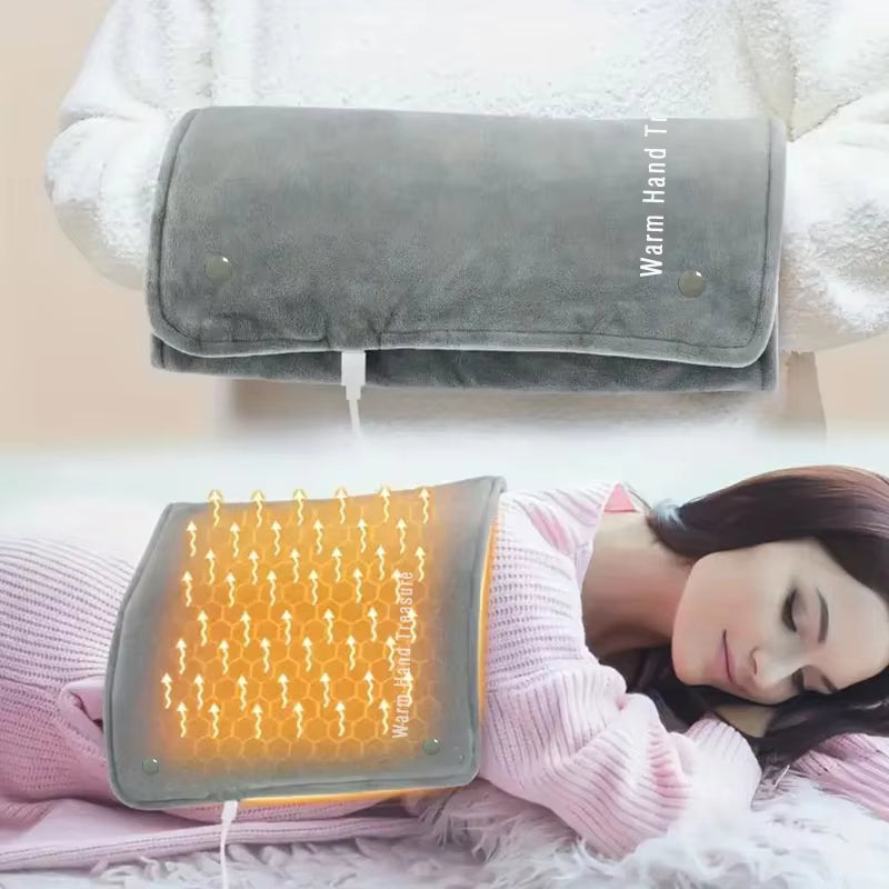 New Graphene Quick Heating Warming Pad with Adjustable Temperature and Timing USB Power Supply Office and Home Warming Handbags