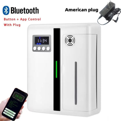 NEW 2024 Electric Aromatherapy Machine Home Wall-Mounted Hotel Air Freshener Bluetooth Aromatherapy Machine Essential Oil