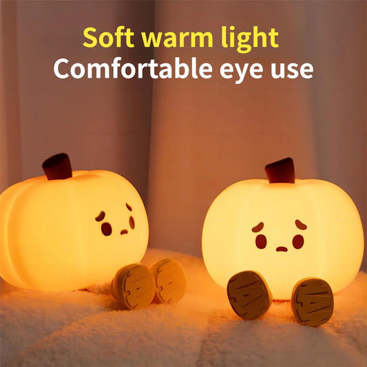 Spooky Glow Pumpkin Night Light